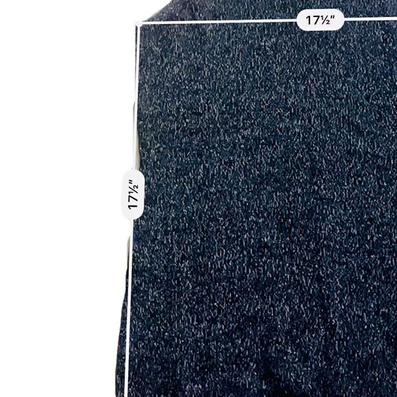 Charter Club Cashmere Blue Shimmering Sleeveless Scoop Neck Sweater Size Small - Picture 14 of 15